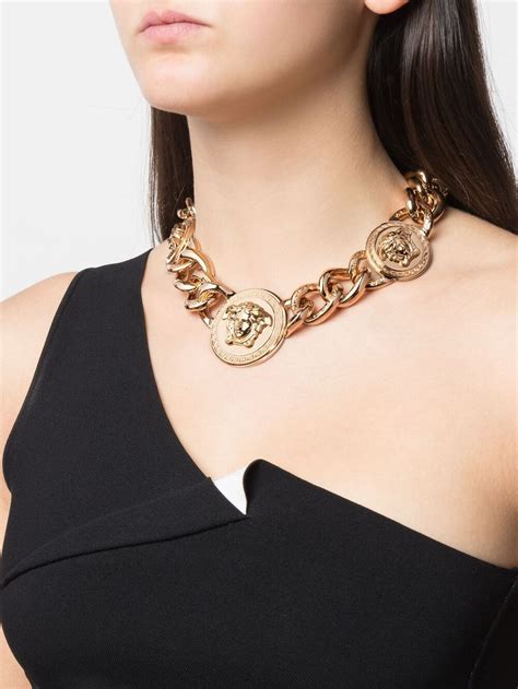 versace necklace set|versace necklace for women.